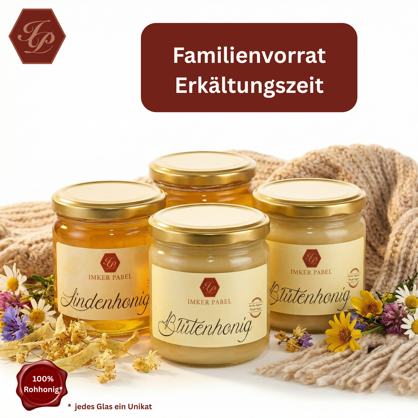 Familienvorrat Erkältungszeit