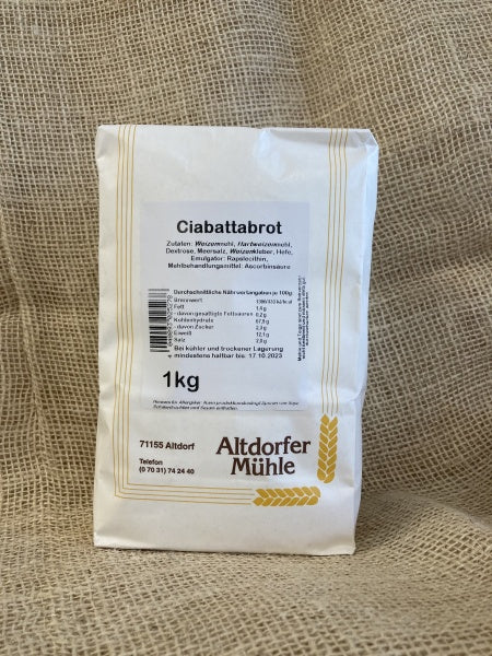 Altdorfer Mühle Ciabattabrot