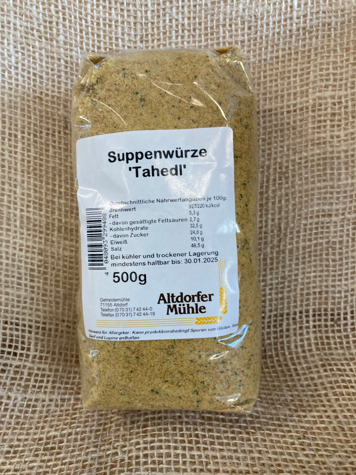 Altdorfer Mühle Suppenwürze "Tahedl"