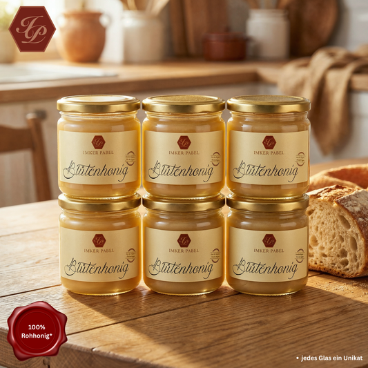 Vorrats-Paket: Blütenhonig (6x)