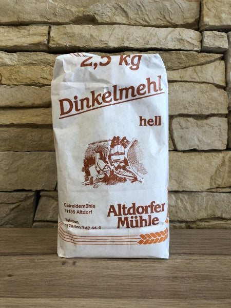 Altdorfer Mühle Dinkelmehl hell, T.630