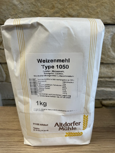 Altdorfer Mühle Weizenmehl, T1050
