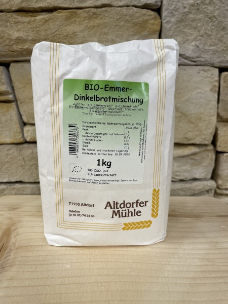 Altdorfer Mühle BIO Emmer Dinkelbrotmischung